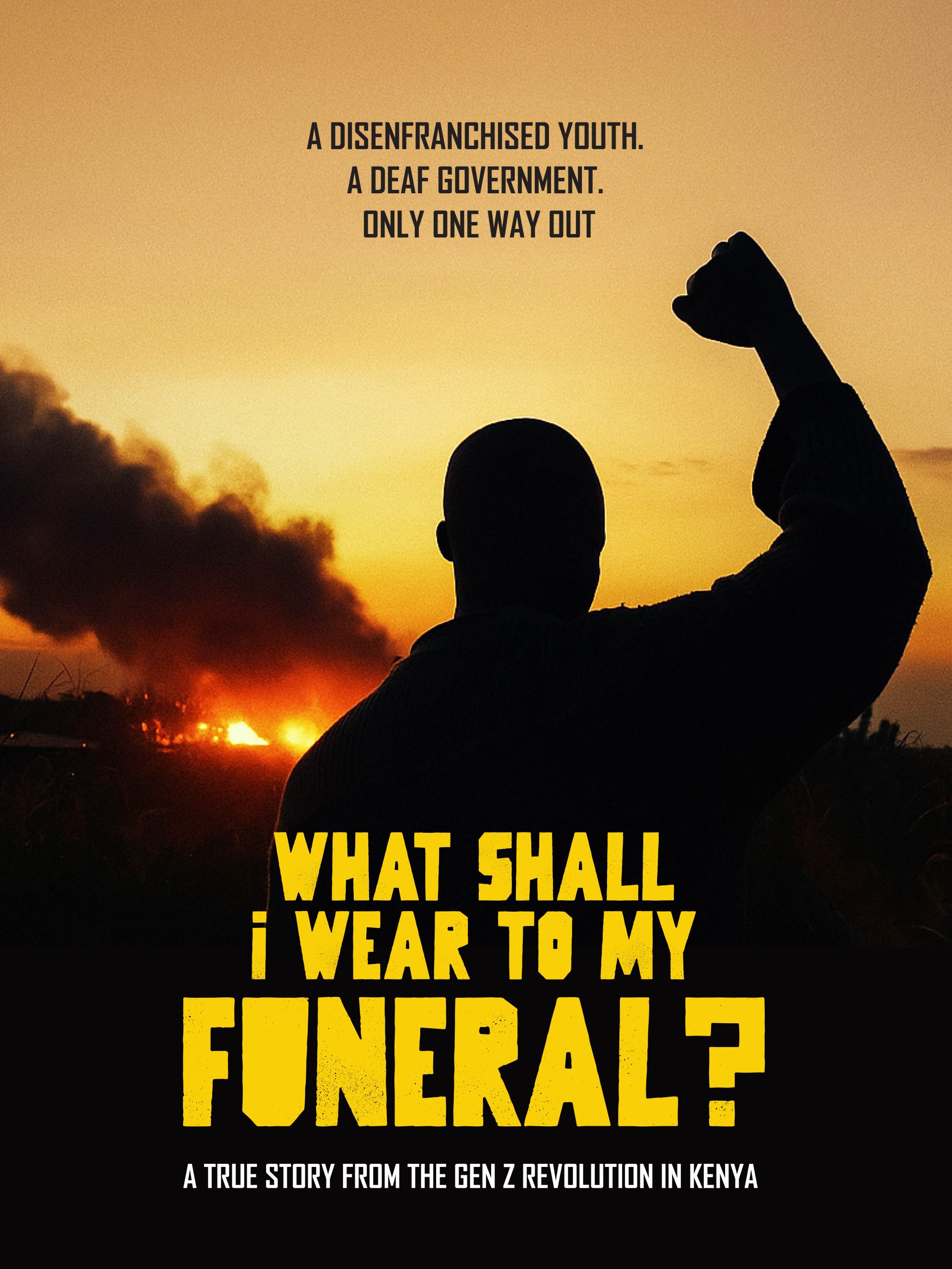 What Will I wear to my Funeral Poster